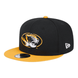 Missouri Tigers Official Team Color New Era 2Tone 9FIFTY Adjustable Snapback Hat