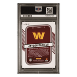 Jayden Daniels PSA 10 2024 Panini Donruss The Rookies Card #TR37