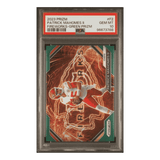 Patrick Mahomes PSA 10 2023 Panini Prizm Fireworks - Green Prizm Card #F2
