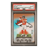Bo Nix PSA 8 2024 Panini Certified Franchise Foundations - Mirror Bronze Card #8