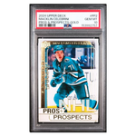 
Macklin Gelebrini PSA 10 2024 Upper Deck Pros & Prospects Gold Card