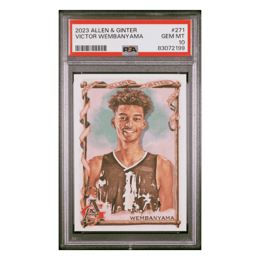 Victor Wembanyama PSA 10 2023 Topps Allen & Ginter Card #271