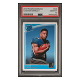 Saquon Barkley PSA 10 2018 Panini Donruss Rated Rookie Card #306