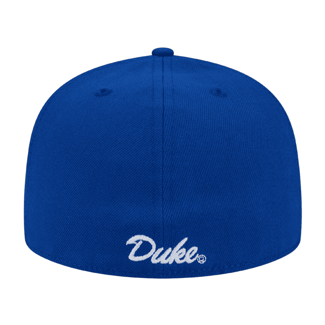 Duke Blue Devils Official Team Color New Era Blue 59FIFTY Fitted Hat