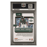 Ahmad "Sauce" Gardner PSA 9 2022 Panini Optic Holo Rated Rookie Card #228