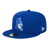Duke Blue Devils Official Team Color New Era Blue 59FIFTY Fitted Hat