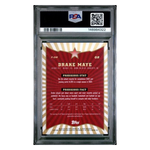 
Drake Maye PSA 9 2024 Topps Finest Prodigies Auto-Black Refractor Rookie RC /25 Card