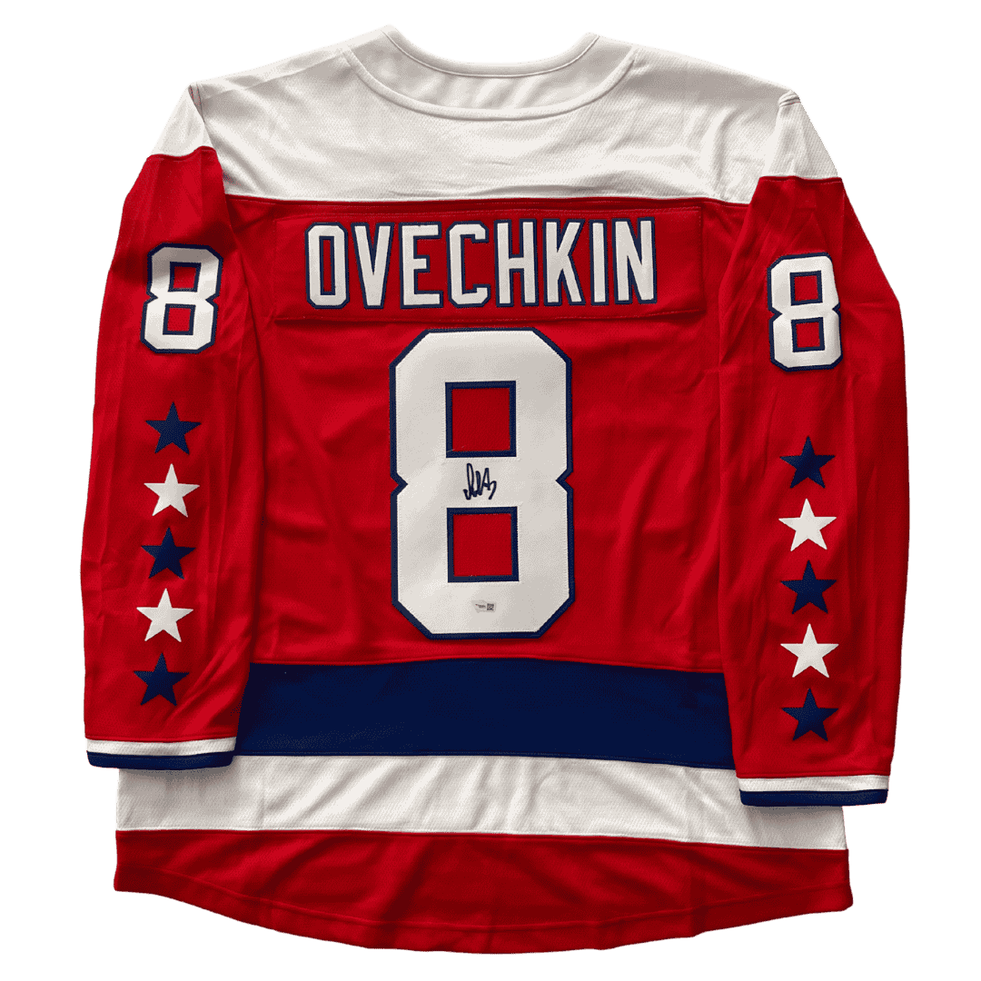 Alexander Ovechkin Washington Capitals Autographed Fanatics Breakaway Jersey - Fanatics COA