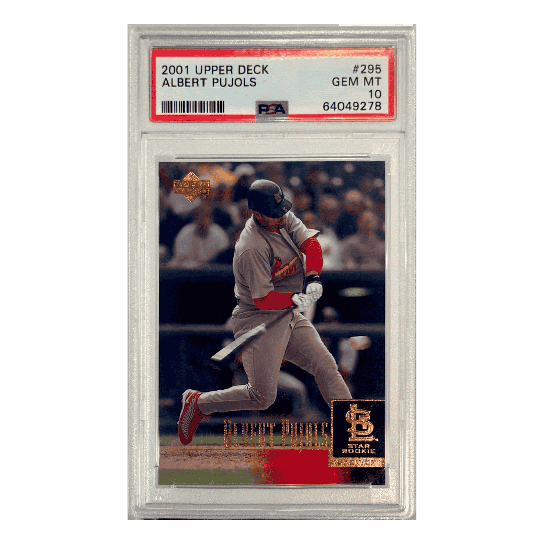 Albert Pujols PSA 10 2001 Upper Deck Card #295