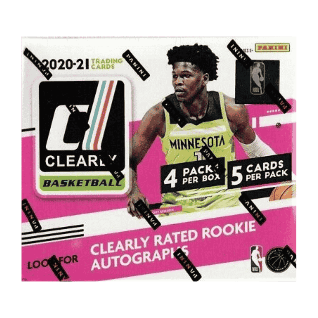 2020-21 Panini Donruss Clearly Basketball Hobby Box