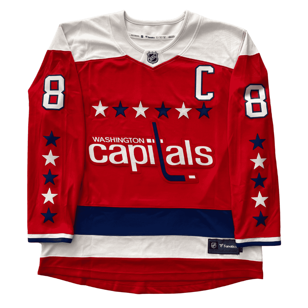 Alexander Ovechkin Washington Capitals Autographed Fanatics Breakaway Jersey - Fanatics COA