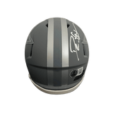 Deion Sanders Dallas Cowboys Autographed Mini Slate Speed Helmet - Beckett COA