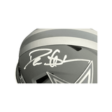 Deion Sanders Dallas Cowboys Autographed Mini Slate Speed Helmet - Beckett COA