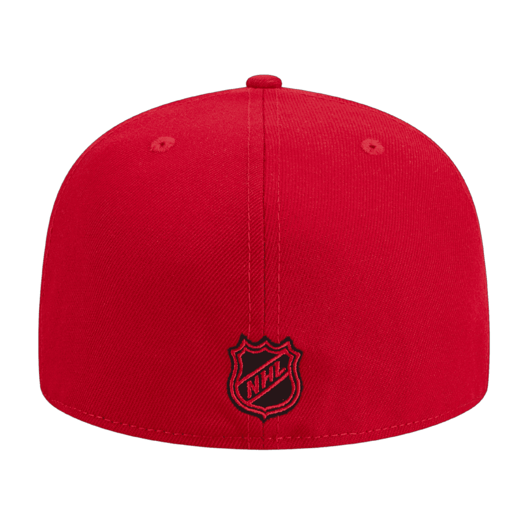 Chicago Blackhawks Official Team Color New Era Red 59FIFTY Fitted Hat