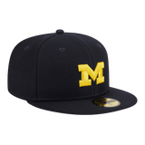 Michigan Wolverines Official Team Color New Era Navy 59FIFTY Fitted Hat