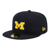 Michigan Wolverines Official Team Color New Era Navy 59FIFTY Fitted Hat