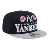 New York Yankees Archive New Era Navy 9FIFTY Adjustable Snapback Hat