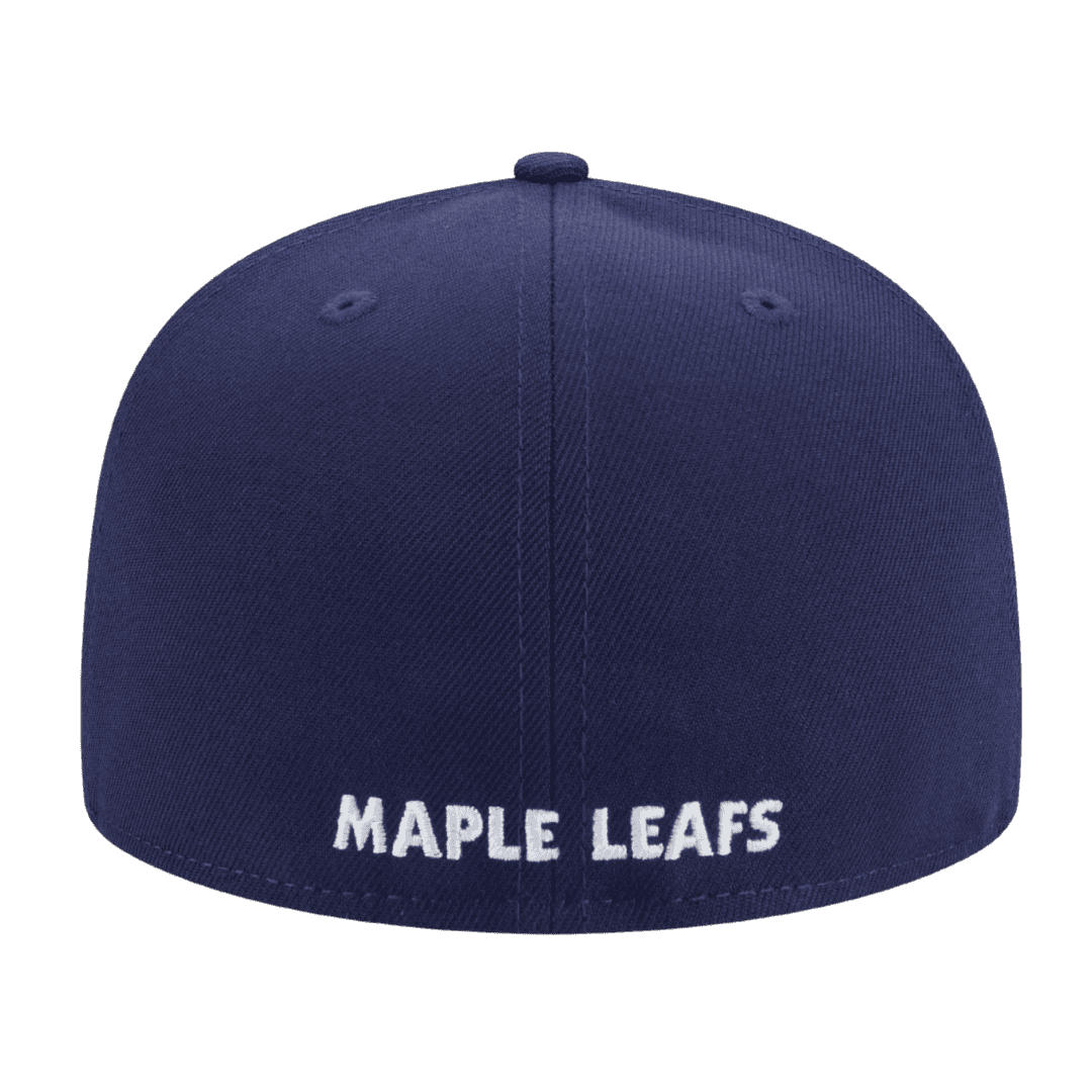 Toronto Maple Leafs Official Team Color New Era Blue 59FIFTY Fitted Hat