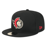 Ottawa Senators Official Team Color New Era Black 59FIFTY Fitted Hat