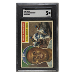 
Jackie Robinson SGC 3 1956 Topps White Back Card