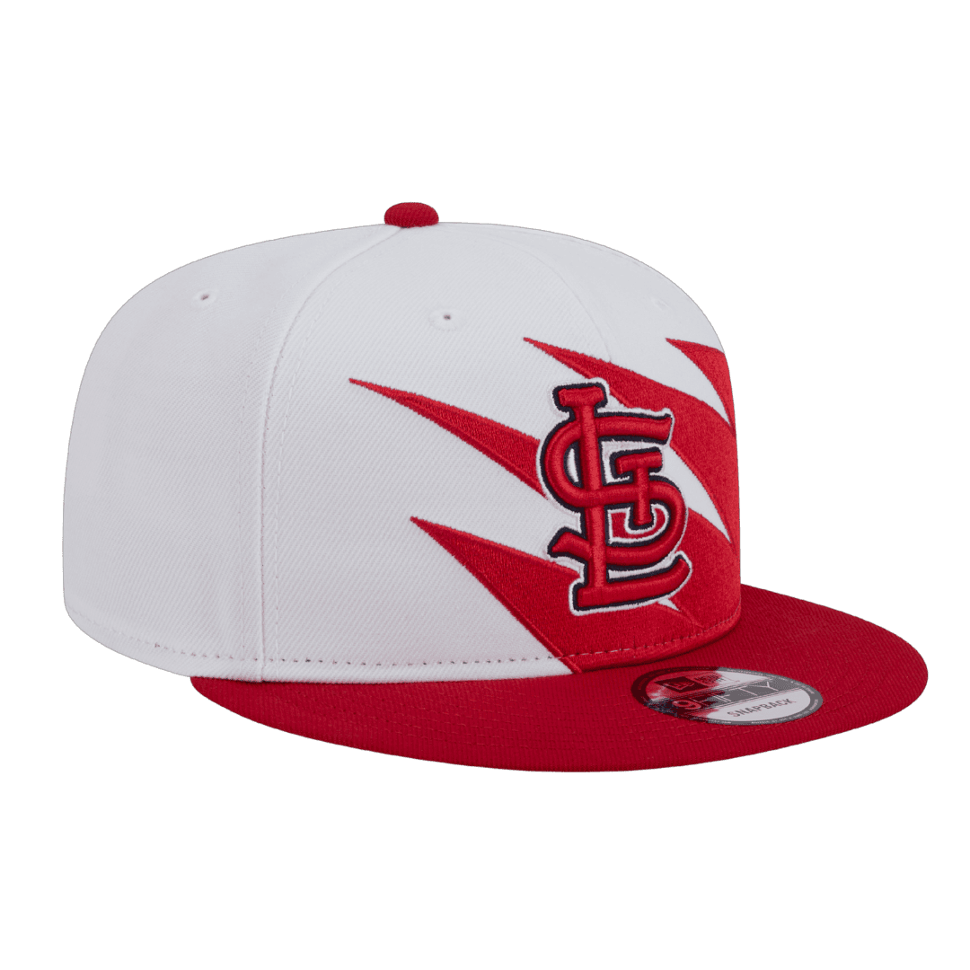 St Louis Cardinals Jagged New Era Red 9FIFTY Adjustable Snapback Hat