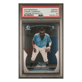 Junior Caminero PSA 10 2023 Bowman Chrome Prospects Card #BCP61