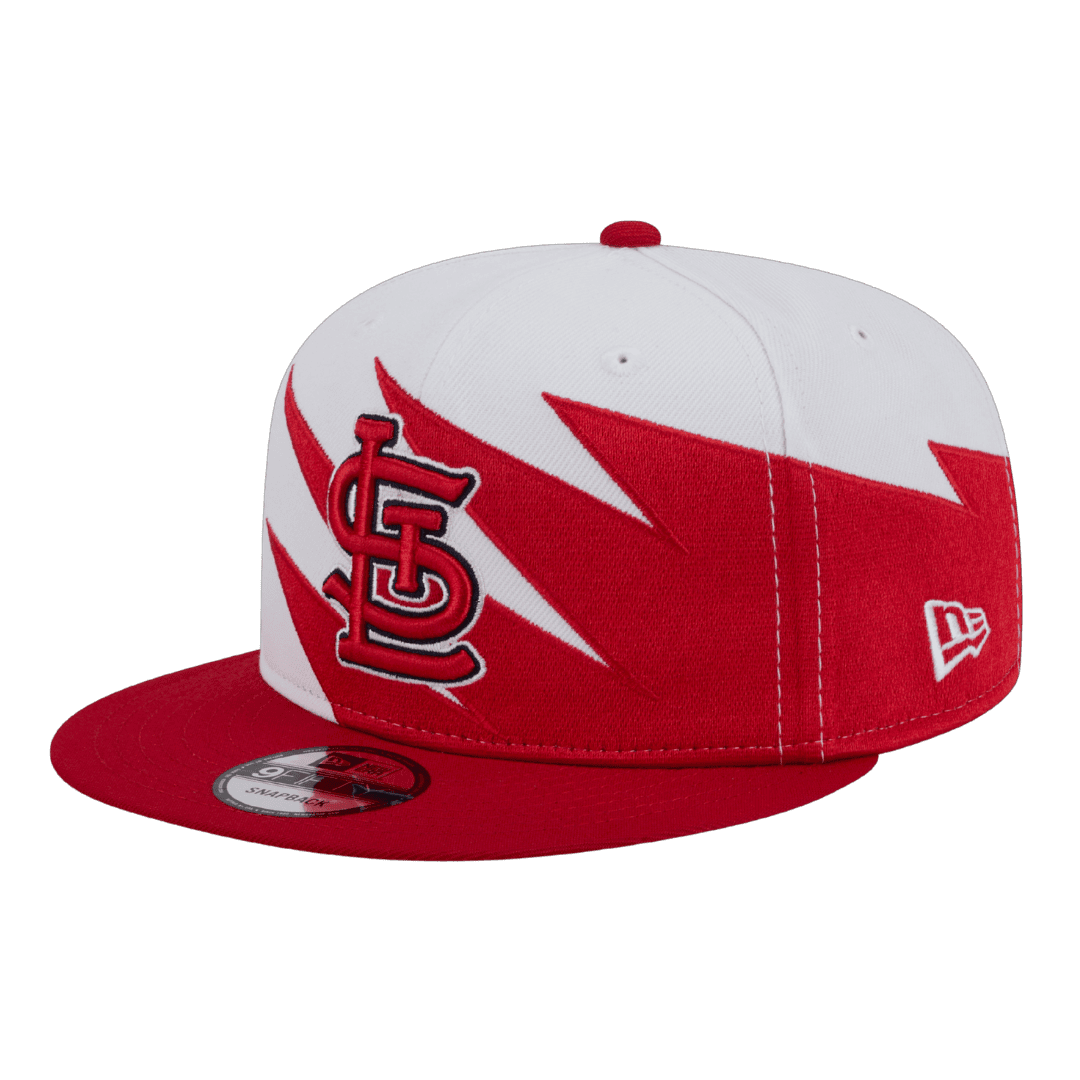 St Louis Cardinals Jagged New Era Red 9FIFTY Adjustable Snapback Hat