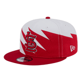 St Louis Cardinals Jagged New Era Red 9FIFTY Adjustable Snapback Hat