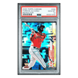Yordan Alvarez PSA 10 2020 Topps Chrome Refractor Rookie RC Card #200