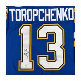 Alexi Toropchenko St Louis Blues Autographed Adidas Home Jersey - JSA COA