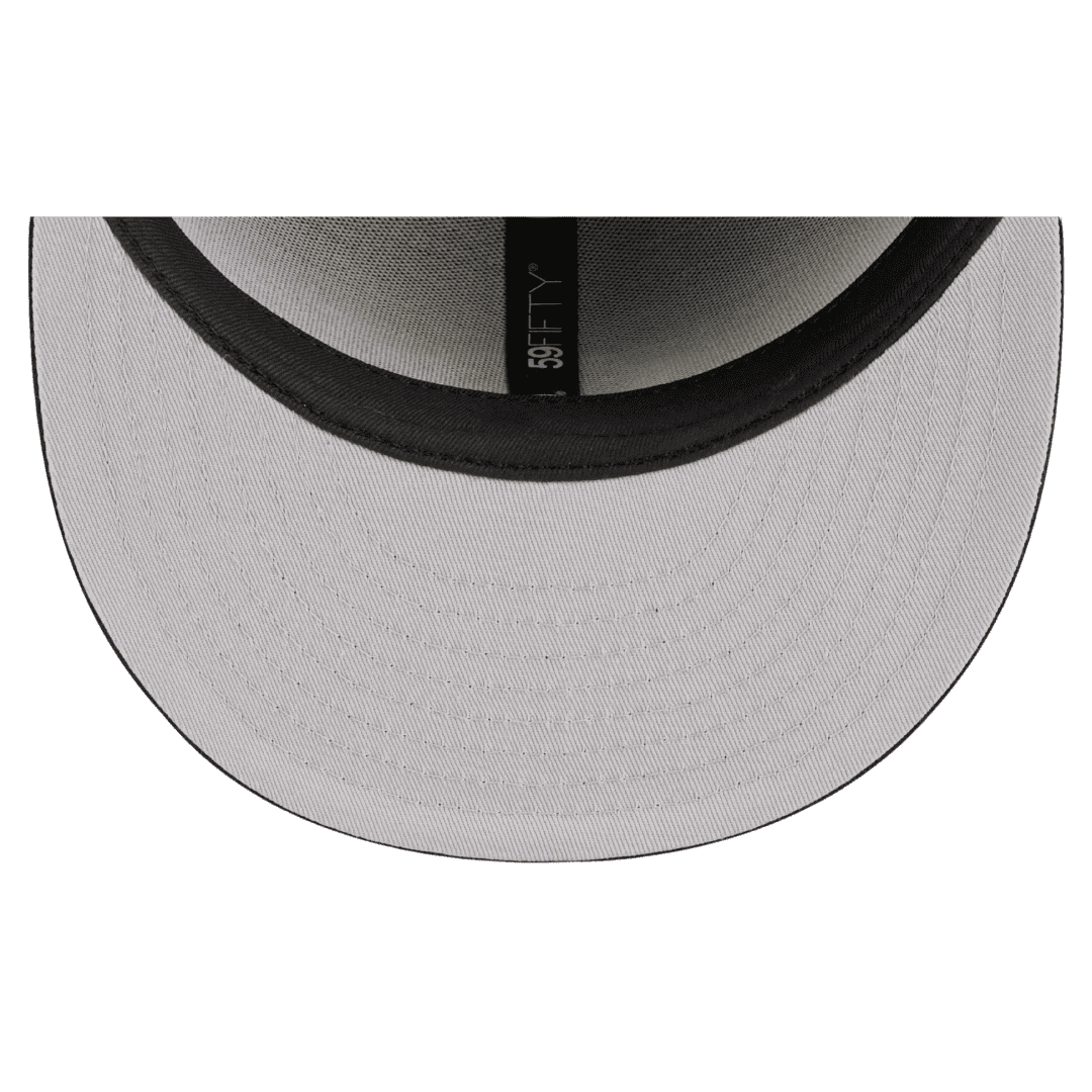 Kansas City Royals 2015 World Series Side Patch New Era Black/White 59FIFTY Fitted Hat
