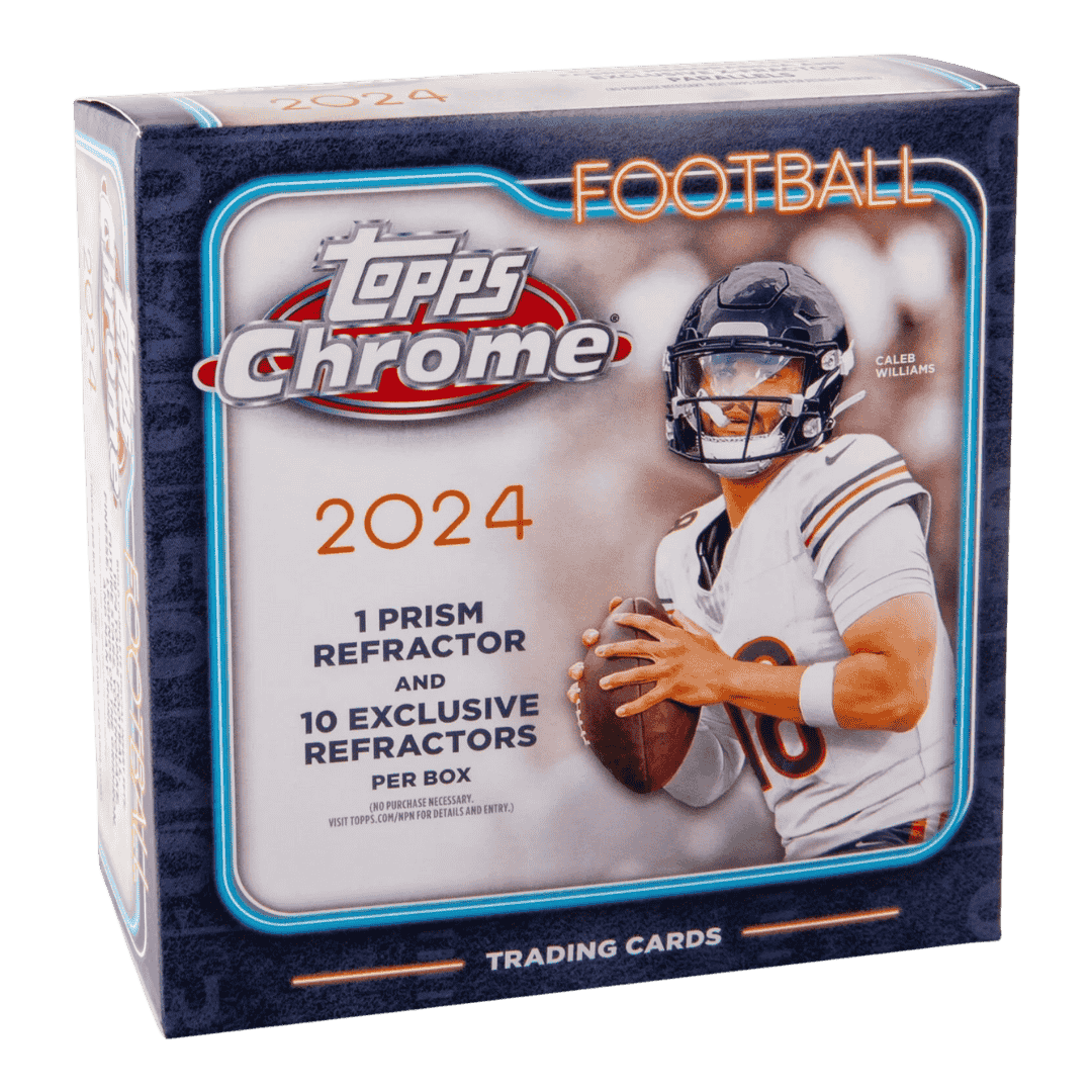 2024 Topps Chrome Football Mega Box