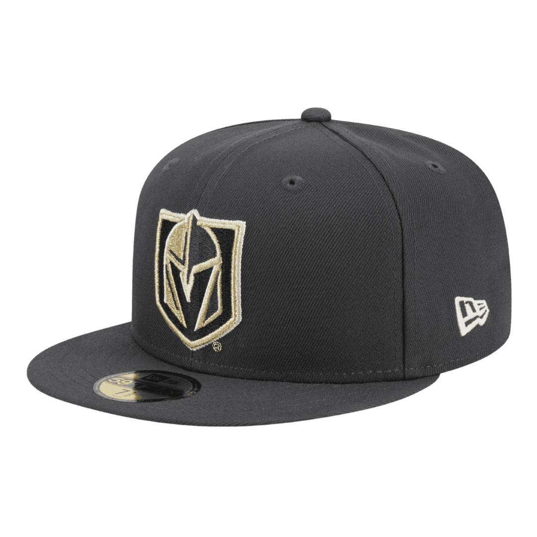 Vegas Golden Knights Official Team Color New Era Grey 59FIFTY Fitted Hat
