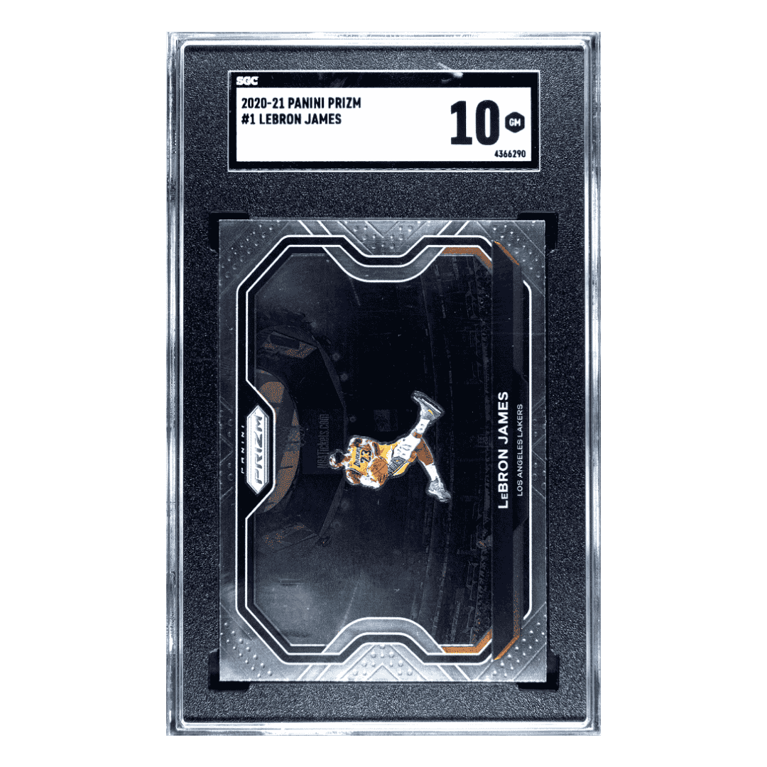 LeBron James SGC 10 2020-21 Panini Prizm Card #1