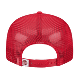 Indiana Fever Trucker Meshback New Era Red 9FIFTY Adjustable Snapback Hat