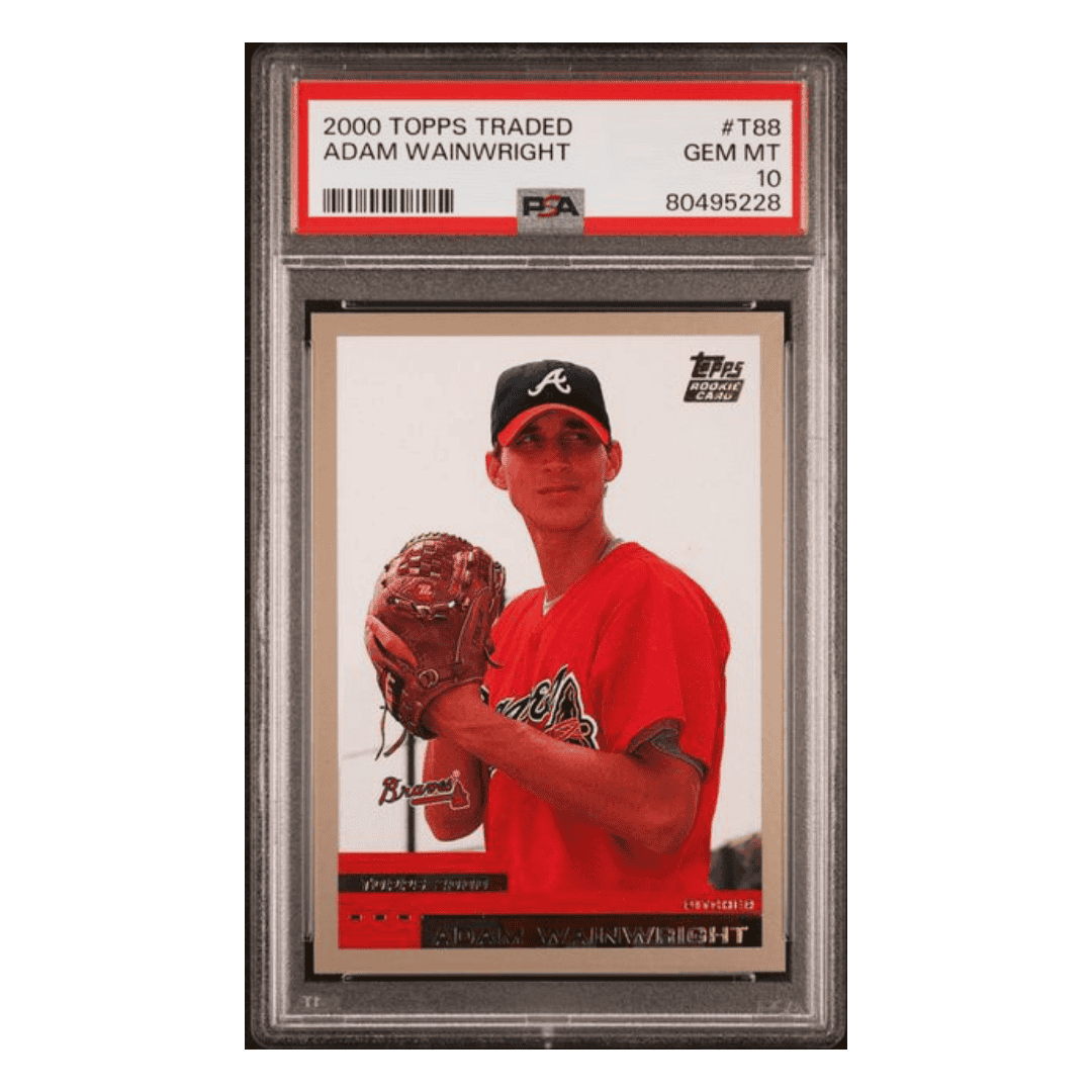 Adam Wainwright PSA 10 2000 Topps Traded Rookie Card #T88
