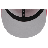 Indiana Fever Script Logo New Era Red 9FIFTY Adjustable Snapback Hat