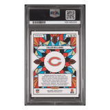 Caleb Williams PSA 9 2024 Panini Mosaic Stained Glass Rookie RC Card #SG16