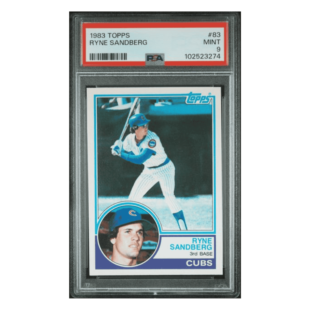 Ryne Sandberg PSA 9 1983 Topps Card #83