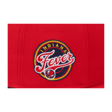 Indiana Fever Script Logo New Era Red 9FIFTY Adjustable Snapback Hat