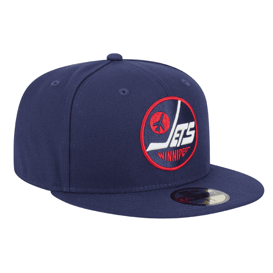 Winnipeg Jets Alternate Logo New Era Navy 59FIFTY Fitted Hat