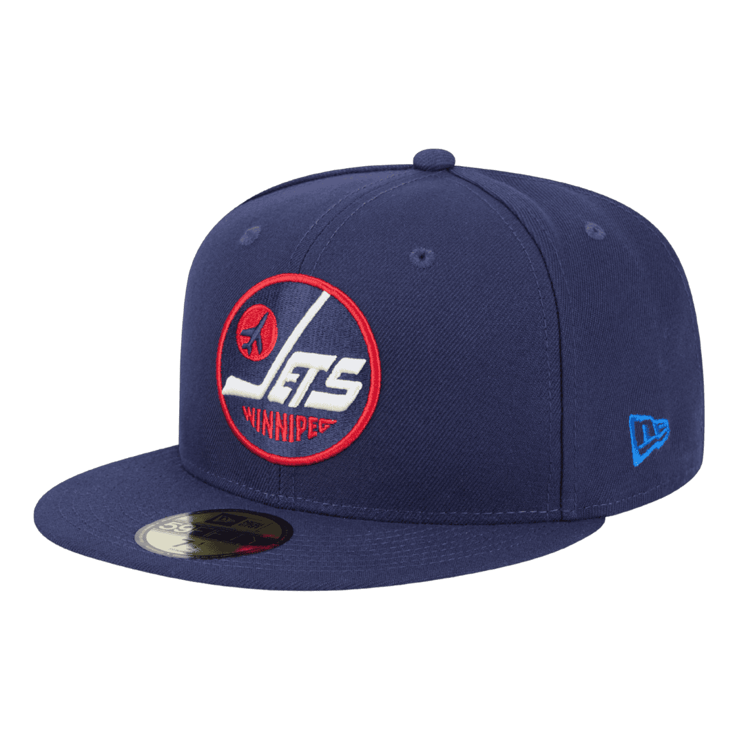 Winnipeg Jets Alternate Logo New Era Navy 59FIFTY Fitted Hat