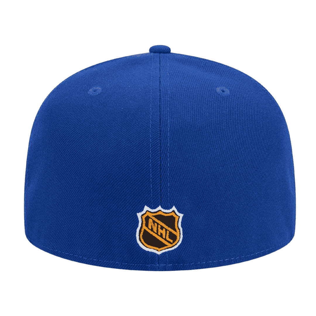 Quebec Nordiques Official Team Colot New Era Blue 59FIFTY Fitted Hat