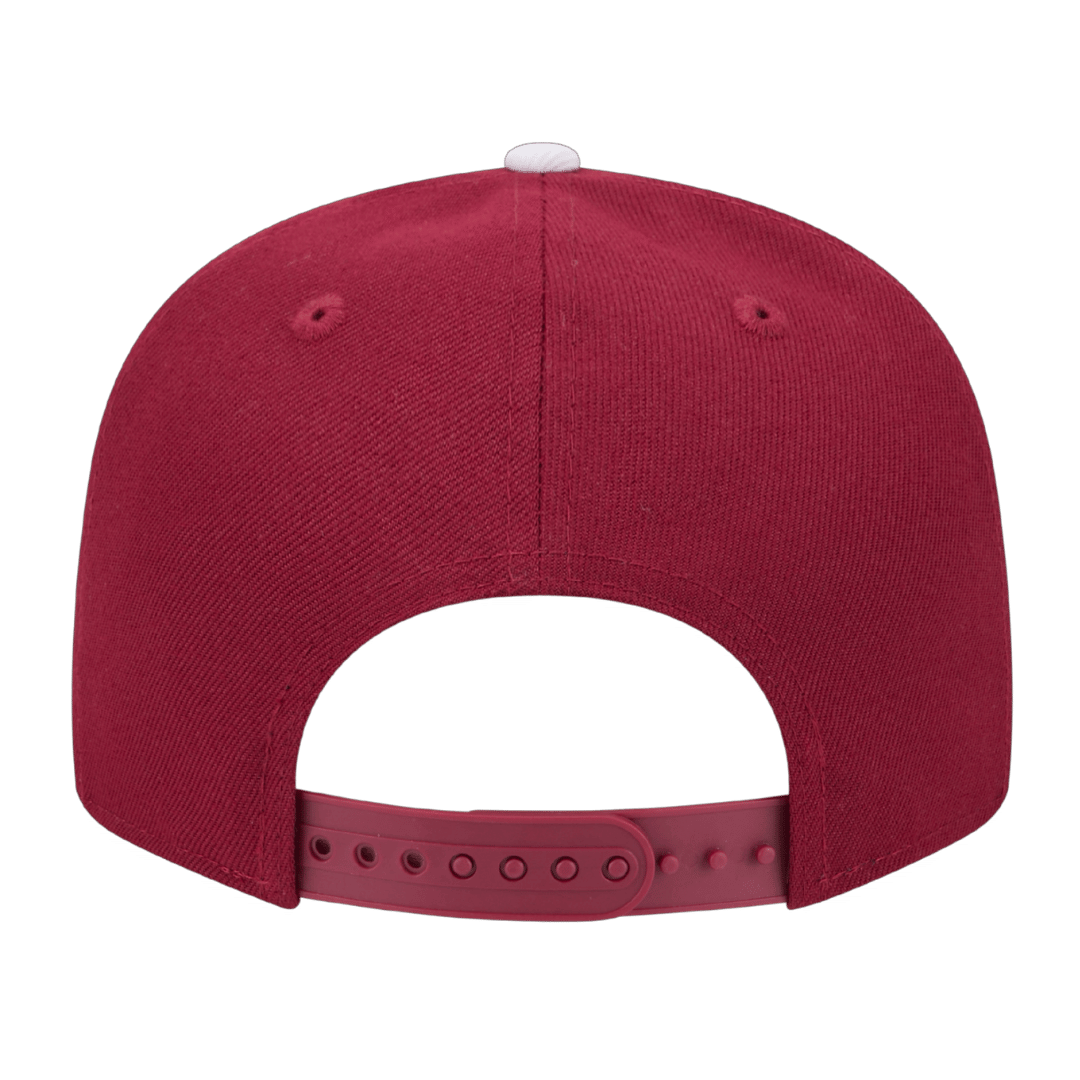 Philadelphia Phillies Retro Logo New Era Red 9FIFTY Adjustable Snapback Hat