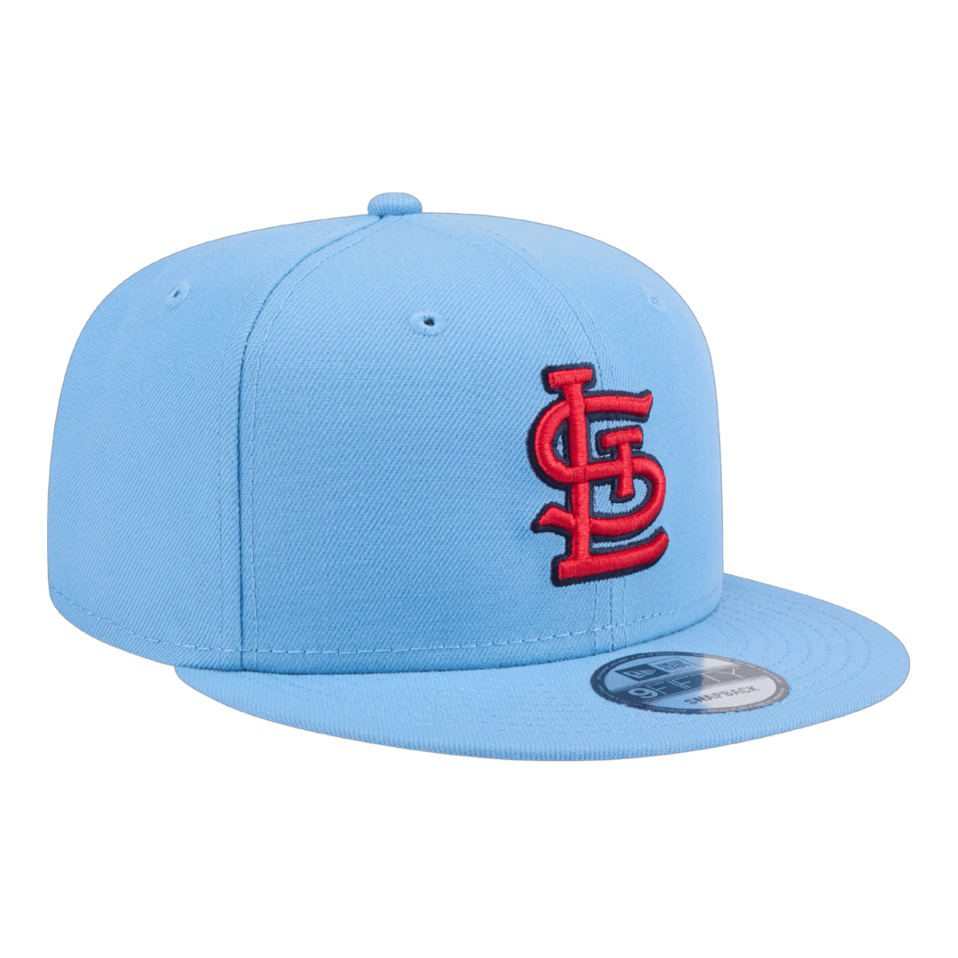 St Louis Cardinals STL New Era Baby Blue 9FIFTY Adjustable Snapback Hat