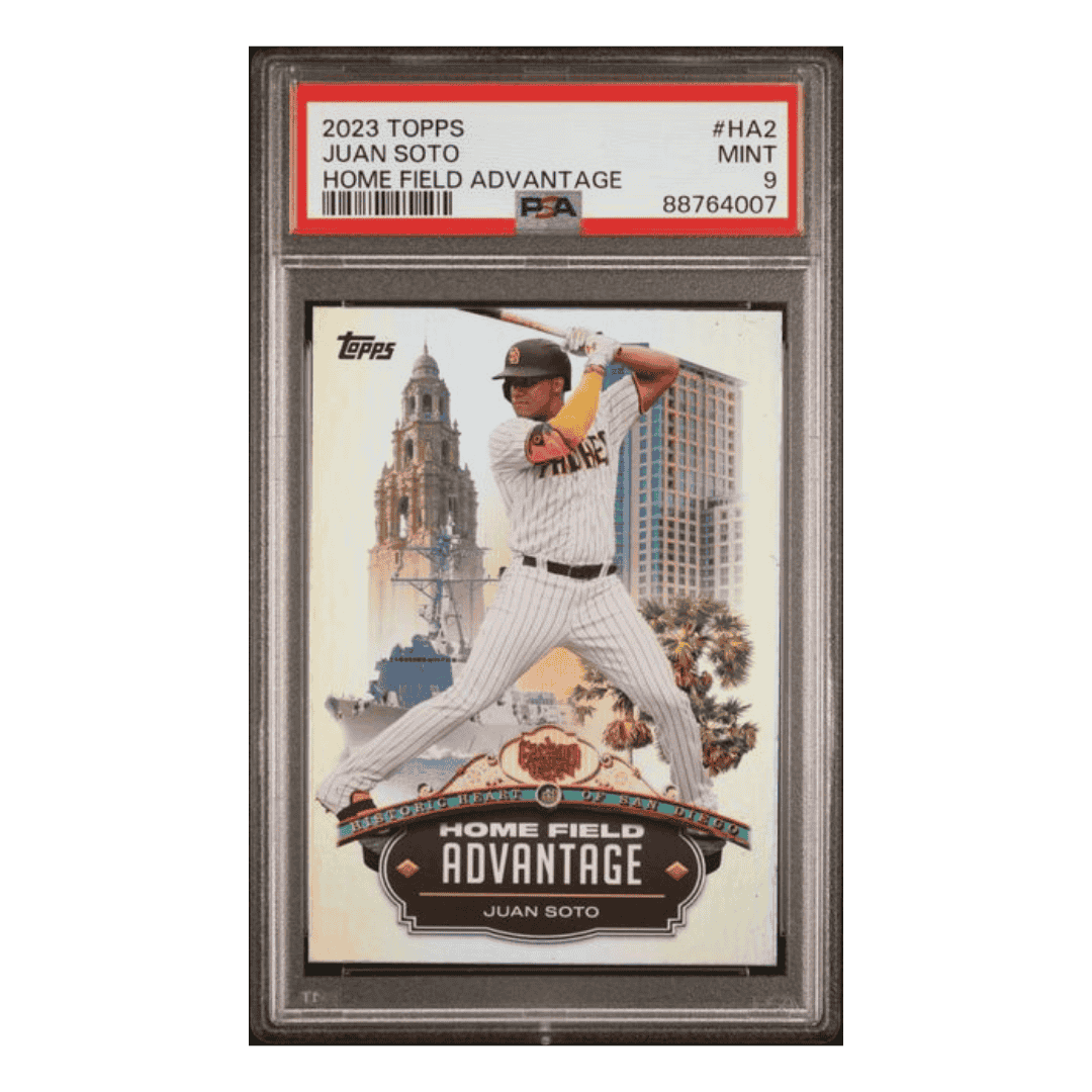 Juan Soto PSA 9 2023 Topps Home Field Advantage Card #HA2