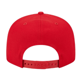 Kansas City Chiefs Script Logo New Era Red 9FIFTY Adjustable Snapback Hat