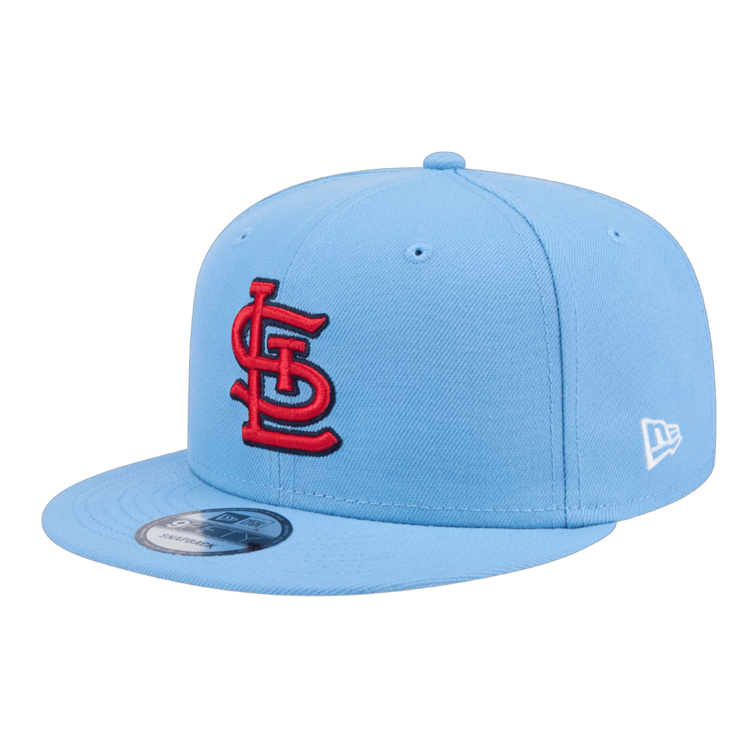 St Louis Cardinals STL New Era Baby Blue 9FIFTY Adjustable Snapback Hat