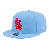 St Louis Cardinals STL New Era Baby Blue 9FIFTY Adjustable Snapback Hat
