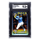 Junior Caminero SGC 9.5 2024 Topps Chrome Refractor Rookie RC Card #213